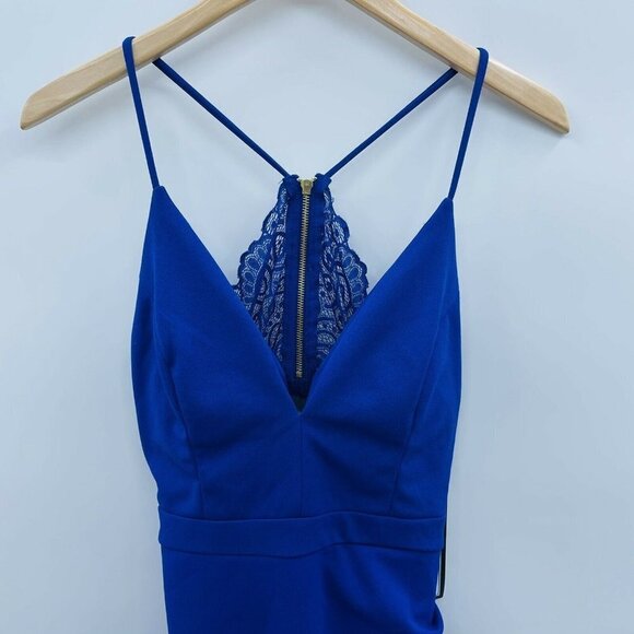 Emerald Sundae Juniors Lace-Back Bodycon FLAW - Picture 5 of 10